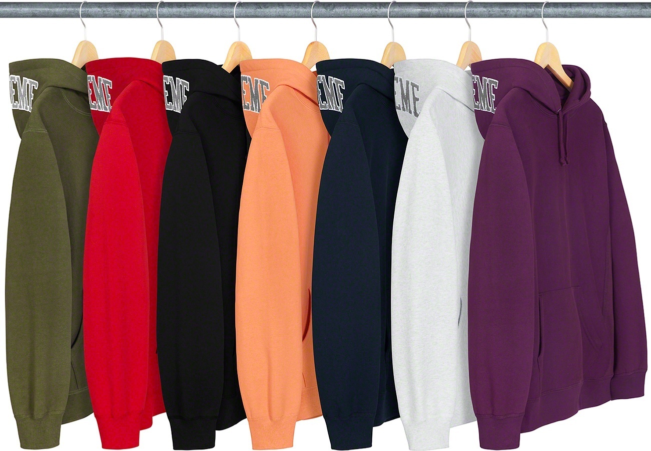 Sequin Arc Hooded Sweatshirt